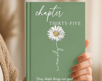 Personalized 35th Birthday Memory Journal Keepsake Book, Turning 35 Milestone Gift, Birthday Memory Book for Her, Him, Friend or Family