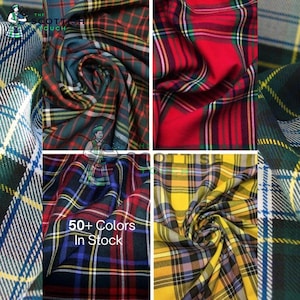 Custom Tartan Fabric by the Meter | Plaid Fabric for Clothing, Shawls & Crafts .Our tartan fabric features vibrant colors, detailed plaid patterns, and high-quality weaving suitable for both modern and traditional designs. Ideal for fashion designers, tailors, crafters, and DIY sewing enthusiasts looking for authentic tartan material by the yard or meter.
