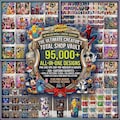 95000+ 20oz Variety Pack Mega Tumbler Wrap Bundle, Cartoon Tumbler PNG, All Cartoons Character Sublimation Tumbler Designs, Digital Download