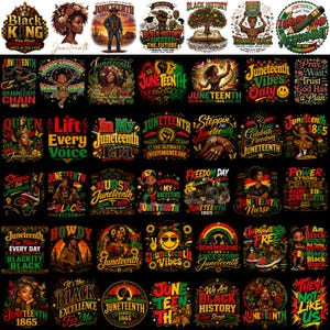 Juneteenth PNG-paket, Black History Freedom PNG, Juneteenth 1865-design, afroamerikansk PNG, De gillar oss inte PNG, Juneteenth-skjorta PNG