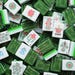 Green Bamboo American Mahjong Set with Optional Bag, Acrylic Mahjong Tiles