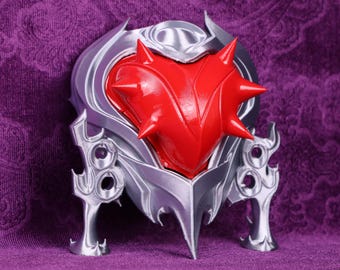 LOL Heartsteel Style Gaming Figurine Hand Painted Esports Desktop Decor Electroplated Gamer Desk Ornament Fan Art Collectible Gift