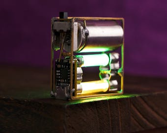 Ambient Light Copper Frame Rechargeable Yellow Green Led Desk Decor Camping Lamp Tent Light Geek Desktop Decor Aesthetic Modern Desk Lamp