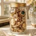 Jewelry Jar Set | Curated Vintage Rings, Necklaces & Bracelets |  Gift for Her