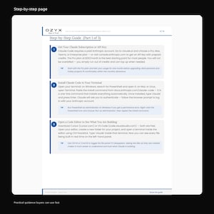 Claude Code per principianti / Realizza progetti senza programmazione / Guida in PDF stampabile