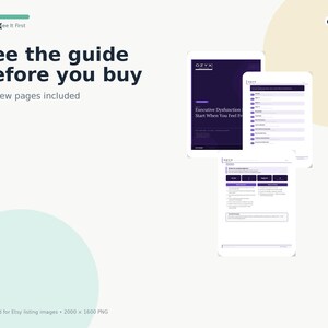 Executive Dysfunction Reset Guide, ADHD Task Initiation Help, Neurodivergent PDF, Executive Function Workbook, Digital Download image 5