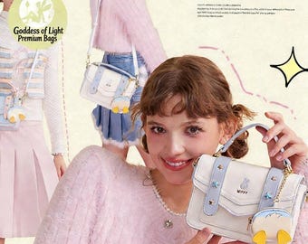 Versatile Fashion Crossbody Bag, Exquisite Student Bag, Perfect Valentine's Day Gift