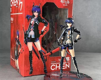 Arknights / APEX Chen Armed Beautiful Girl Anime Peripheral Game Figure