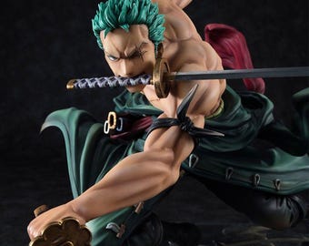 Japanese Anime One Piece Figure, Santoryu Roronoa Zoro Three Thousand Worlds, Straw Hat Pirates Luffy Anime Action Figure Model
