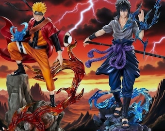 Naruto Sasuke High-End GK Figure Anime Statue Collectible Toy Desktop Decoration Gift