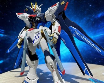 Newborn Freedom HG Strike Freedom MG Gundam Model Kit, Red Astray, Unicorn, Assembled Freedom Warrior Gundam Figure