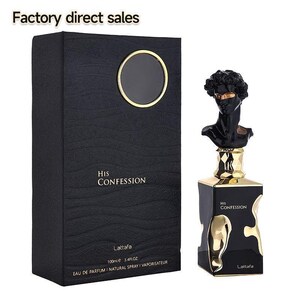 Gränsöverskridande parfym Lattafa Her Confession, Mellanöstern Dubai doft för män och kvinnor, utrikeshandel arabisk parfym 100 ml bild 9