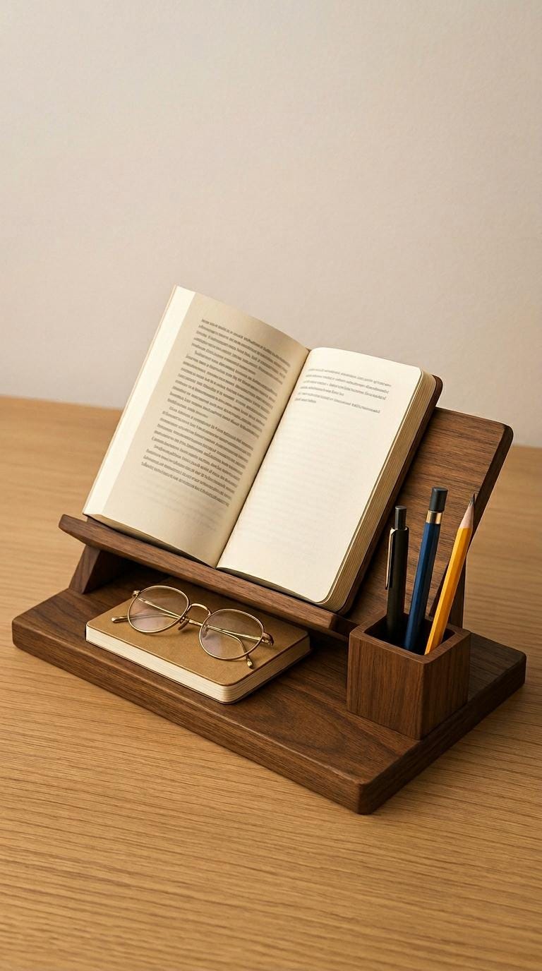 Open book display stand - Etsy 日本