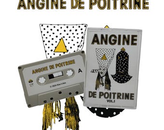 Angine de Poitrine – Vol. 1 Cassette Tape | Indie Underground | Limited Press | 2024 | Collector Item