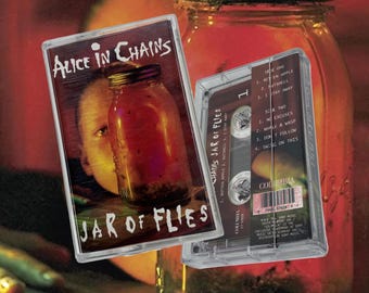 Casete de Alice in Chains "Jar of Flies" – EP grunge de los 90, artículo de colección