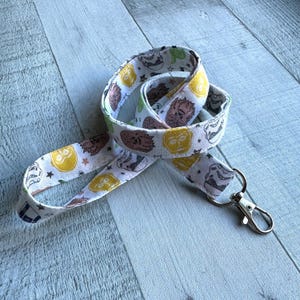 Lanyard made with Star Wars Fabric - Pick Your Length - Optional Breakaway Clasp - Cotton Fabric - Key / ID / Badge Holder