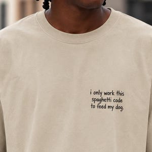 Funny Spaghetti Code Shirt, Software Engineer Gift, Coder Dog Lover T-Shirt, Sarcastic, Introvert Unisex Tee, Tech IT Professional