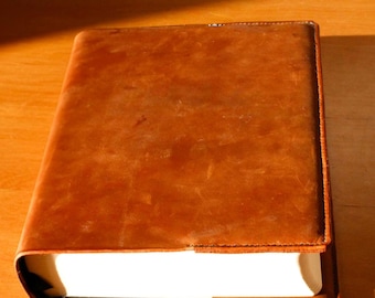 Tailored Leather Bible Cover (Handmade)