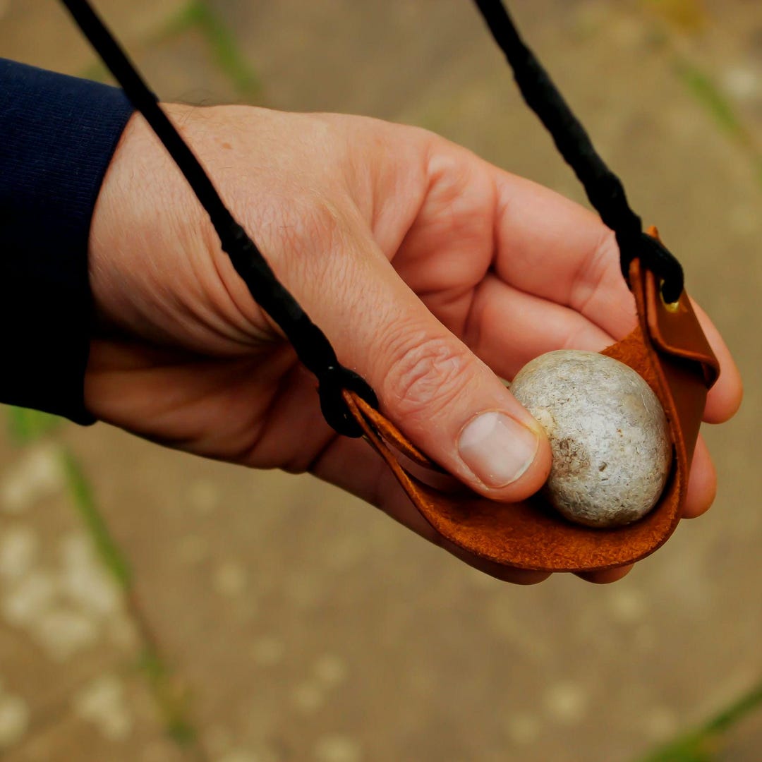 Leather David Sling - Handmade - Etsy