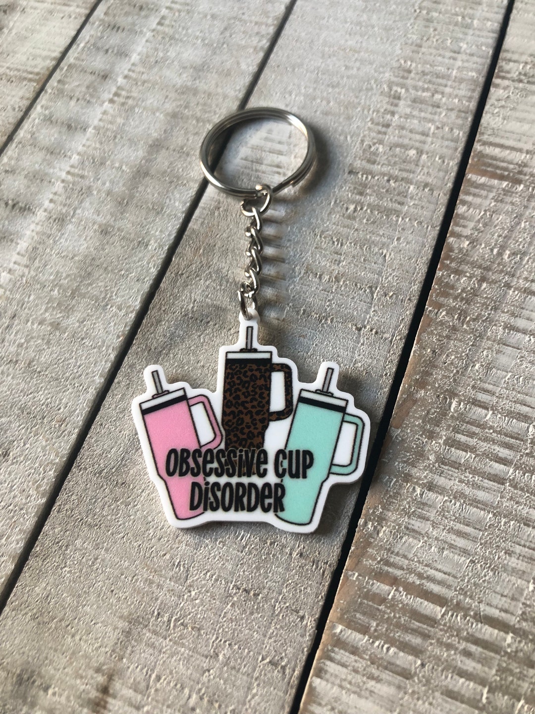 Cup Collector Water Bottle Keychain Water Bottle Obsessed Etsy