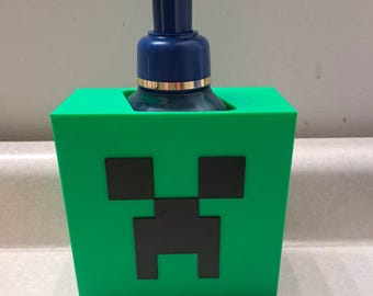 Minecraft Creeper Bath and Body Works inspired soap holder
