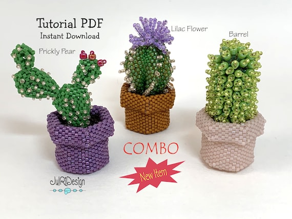 Beaded cactus sale