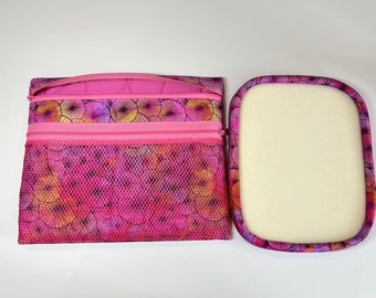 Travel Bead Board and Quilted Bag - Large