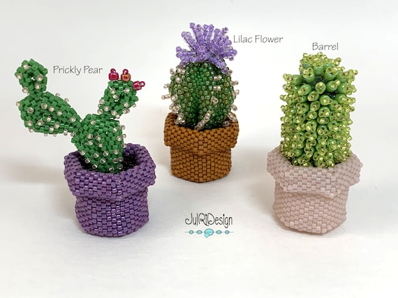 Beaded Cactus Beaded Cactus