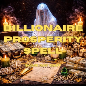 Billionaire Prosperity Spell - Ultimativer Reichtum- und Wohlstands-Zauber | Schnelle Geld-Anziehung, Luxus-Lebensmanifestation, Ritual für finanzielle Freiheit