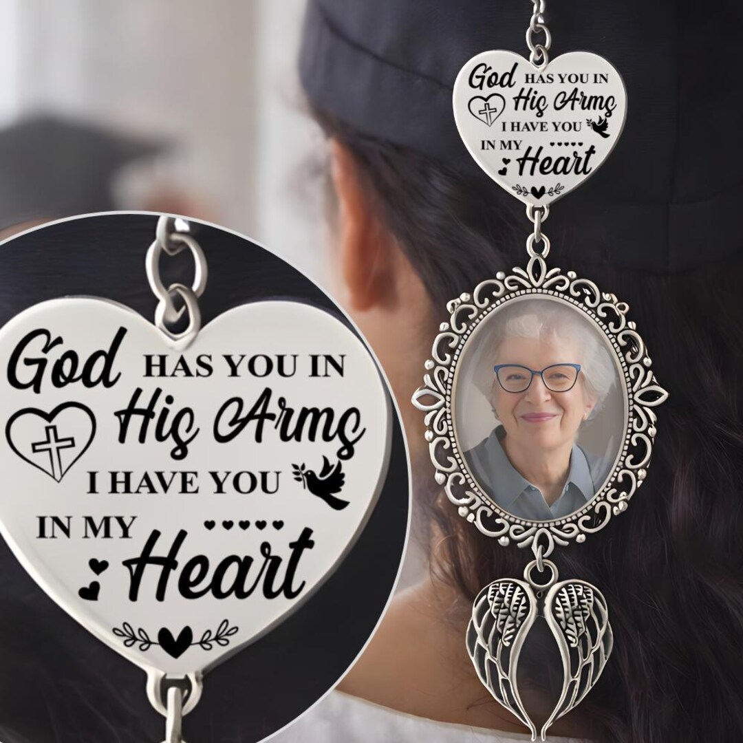 Custom Photo God Has You in His Arms I Have You in My Heart ...