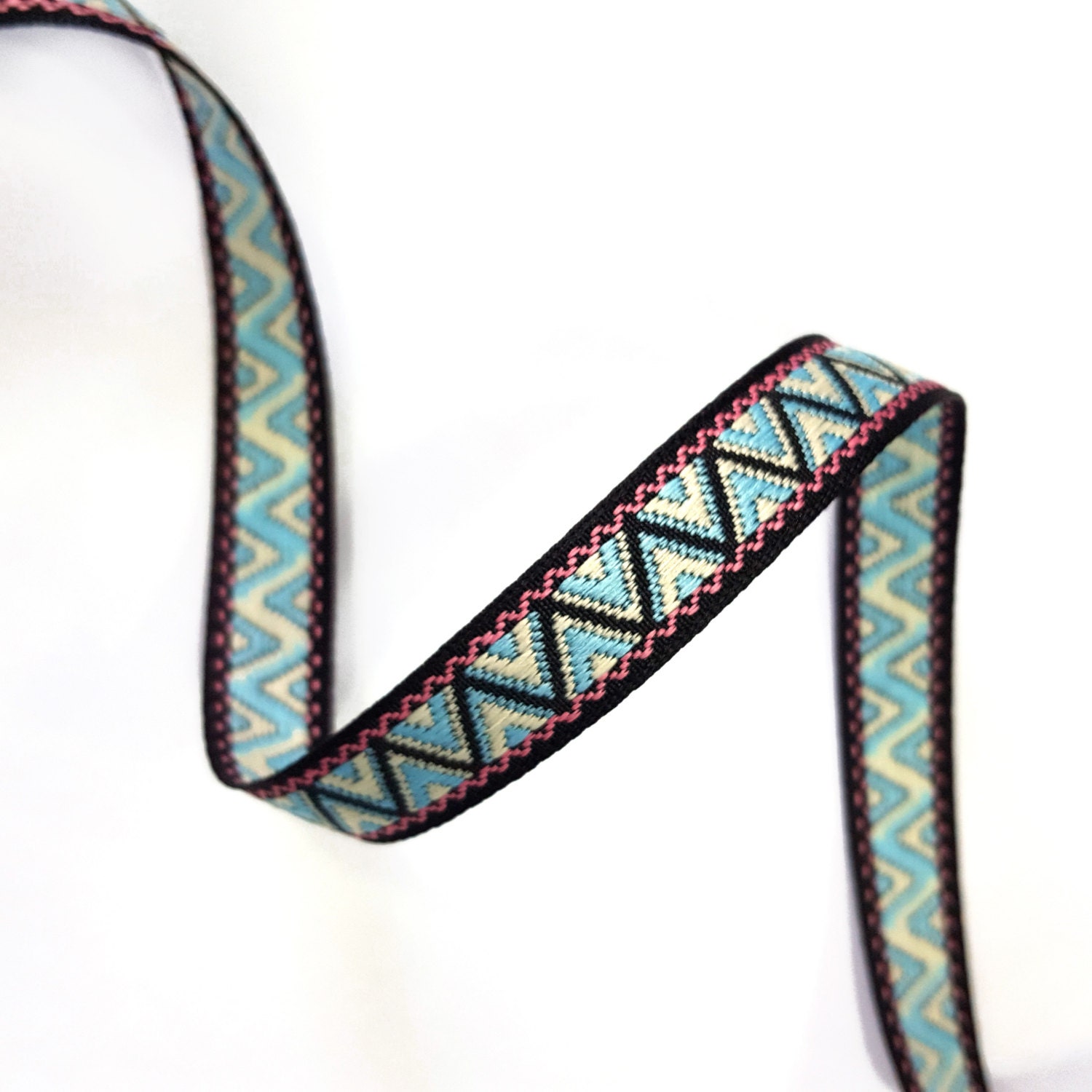 Aztec Tribal ribbon trim Rhombus Trim for embellishment Etsy