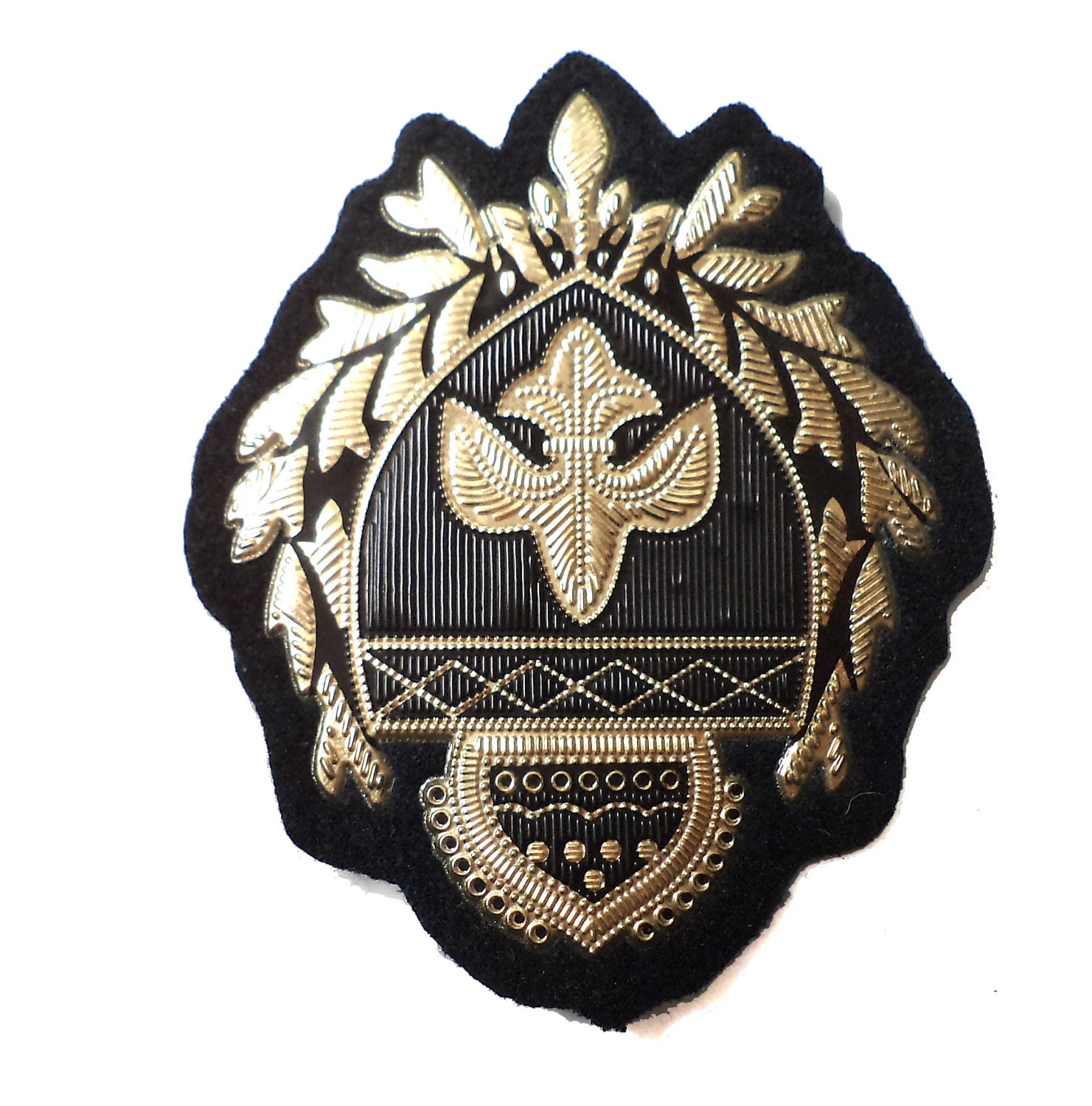 Sew On Embroidery Applique Patch Sew Iron Badge Fur Letter R