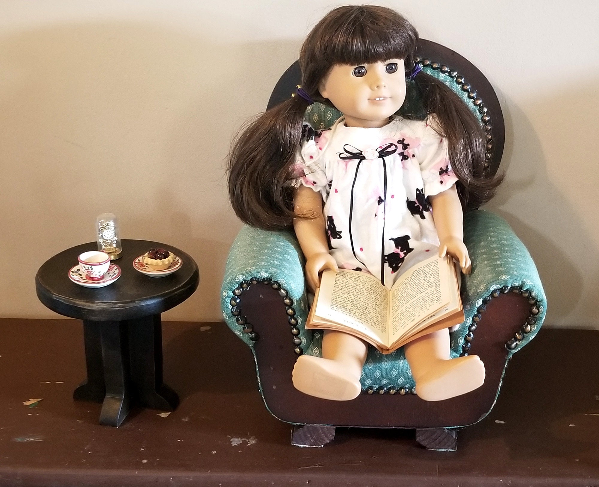 american girl doll chair for table