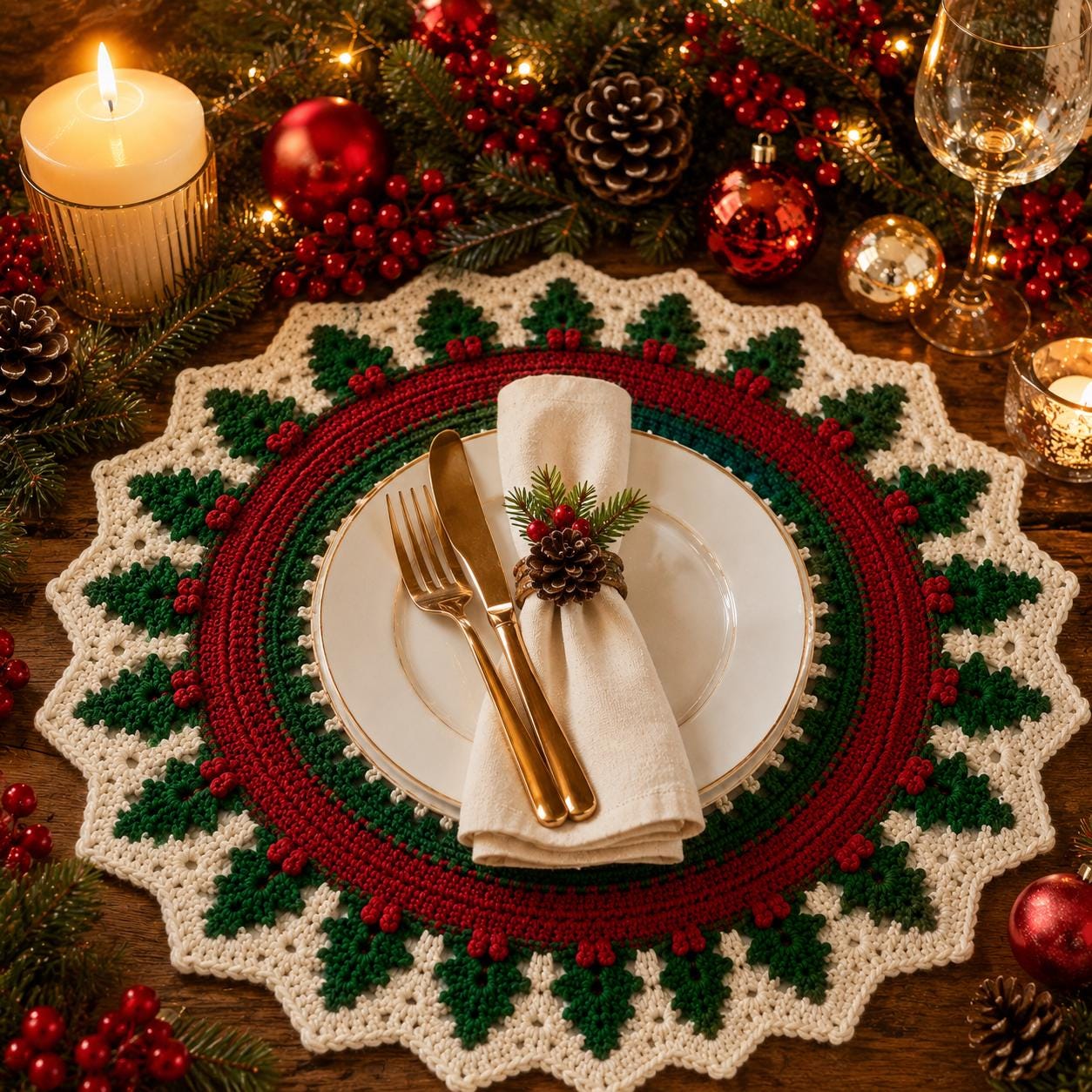 Tischsets weihnachten