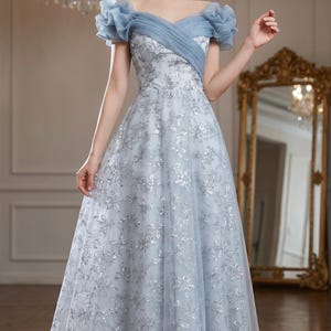 Blue Cinderella Prom Dress - Etsy Blue Cinderella Prom Dress - Etsy