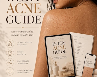 Body Acne Guide PDF — Bacne, Back & Chest Acne Treatment Routine | Clear Body Skin Plan | Glow Method
