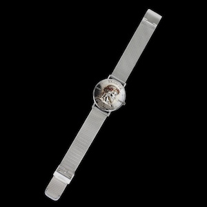 Men's Custom YAHWEH Psalm Of John 40MM All Stainless Steel Monogram Quartz Watch