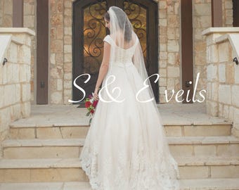 CATHEDRAL Veil, bridal veil, cathedral wedding veil, champagne, ivory, diamond white, blush color, accessories, floating veil