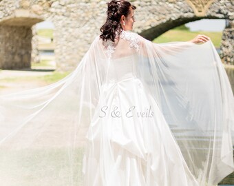 Wedding Cape with Lace