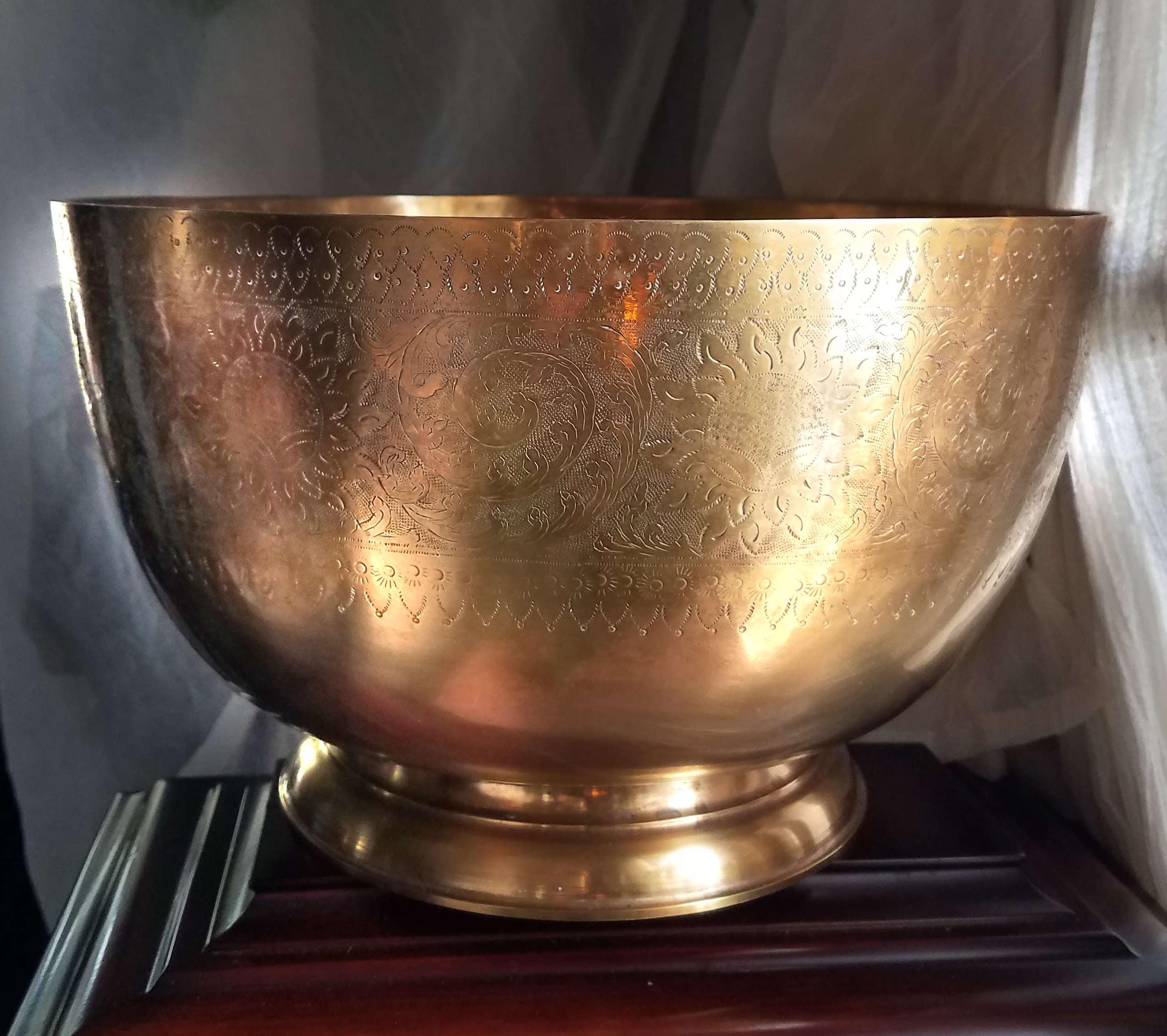 Thai Brass Bowl - Etsy