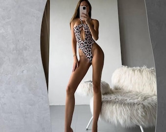 Bikini a vita alta, due pezzi - Imbottitura rimovibile, bikini a doppio strato, vestibilità che valorizza la figura, abbigliamento da spiaggia estivo da donna