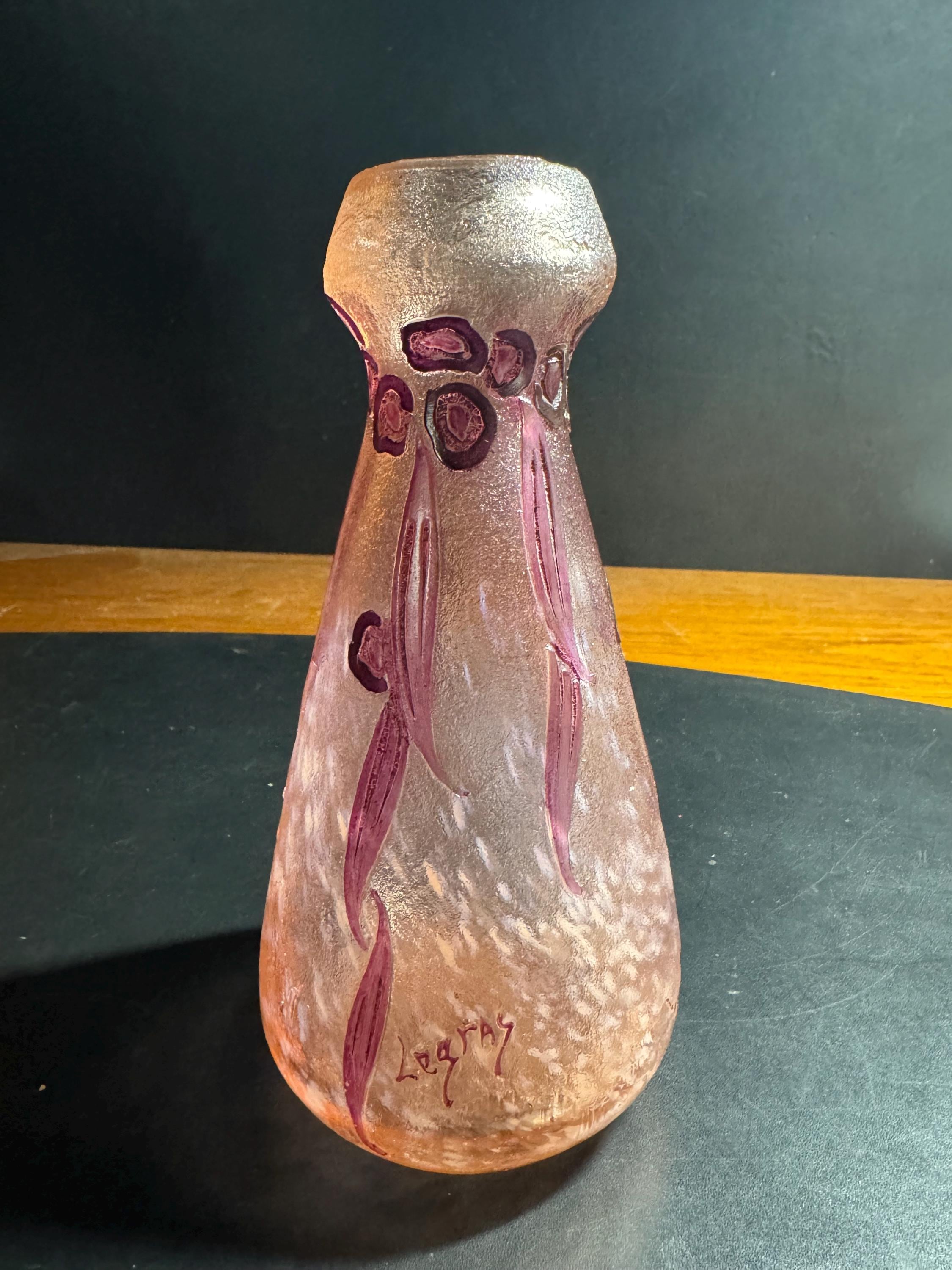 Legras Vase - Etsy