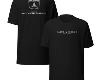 Minimalistisch grafisch T-shirt voor heren