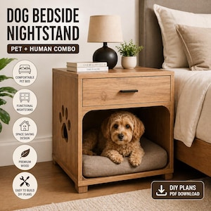Hundebett nachttisch - Etsy.de