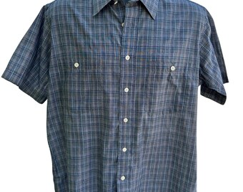 Pierre Cardin Plaid Shirt Medium