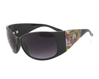 Vintage 1980s Tiger Sunglasses: Deadstock Black Sunnies
