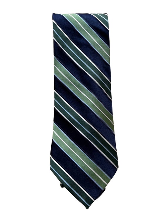 Vintage Stafford Silk Neckties Set of 3 Striped - image 4