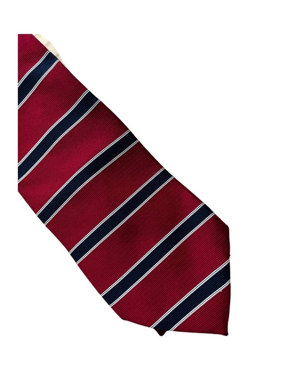 Vintage Stafford Silk Neckties Set of 3 Striped - image 7