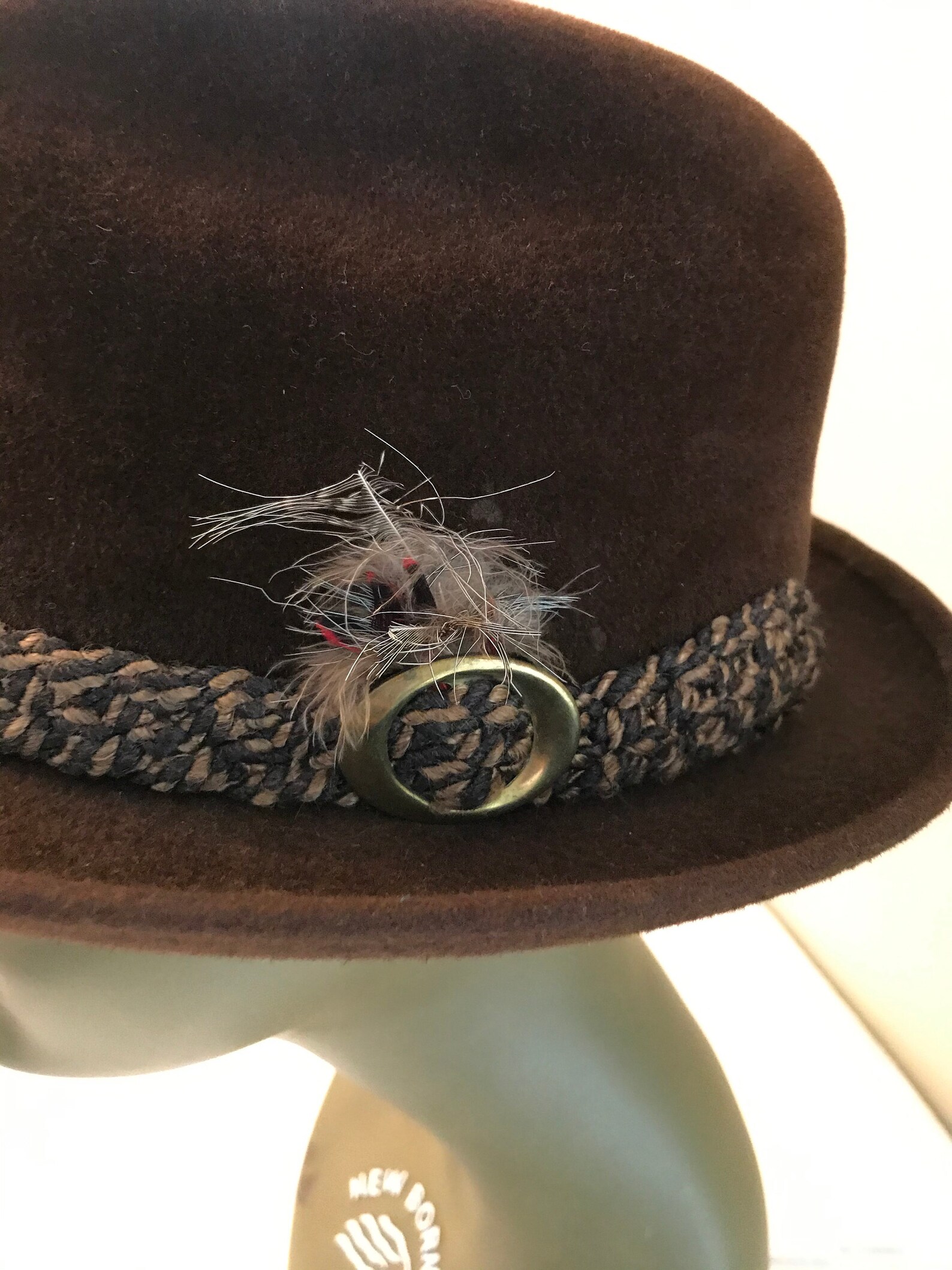 Vintage Brown Fedora Stetson Hat John B Stetson Company | Etsy