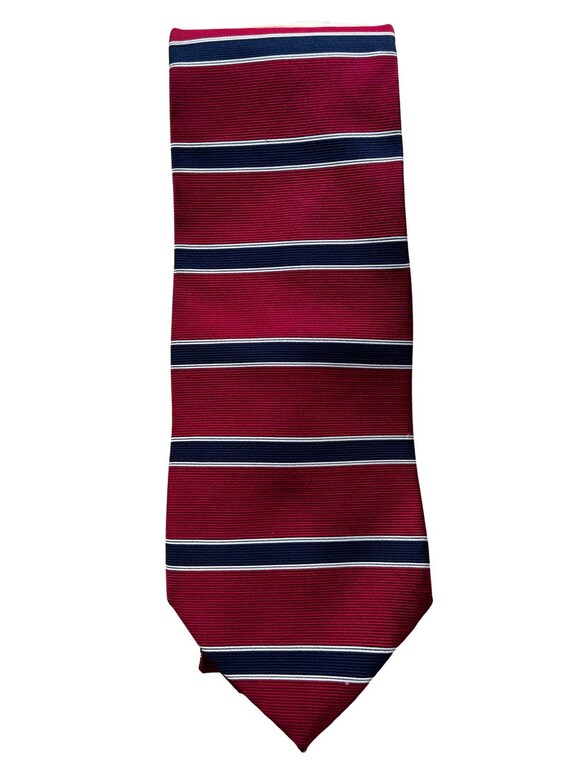 Vintage Stafford Silk Neckties Set of 3 Striped - image 6